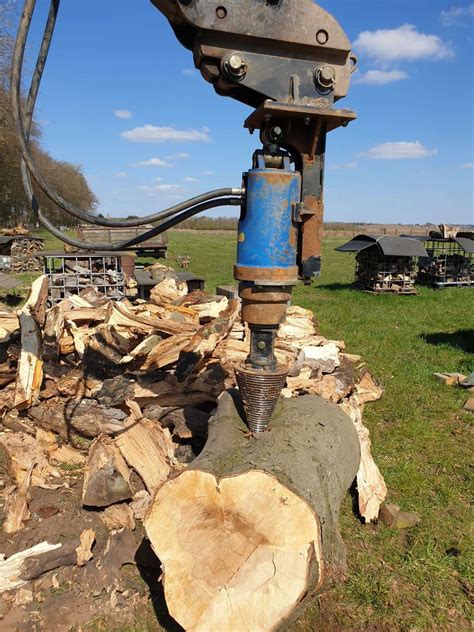 mini cone log splitter